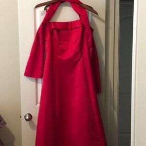 Long evening gown with Shaw